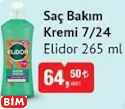 ELİDOR SAÇ BAKIM KREMİ 7/24 ELİDOR SAÇ BAKIM KREMİ 7/24